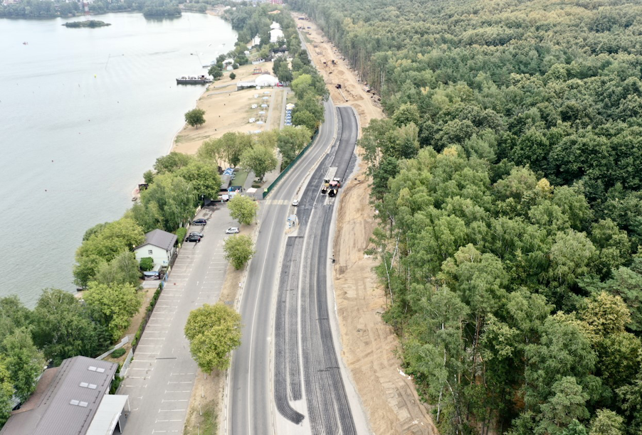 В Подмосковье реконструкция Мякининского шоссе выполнена на 30%