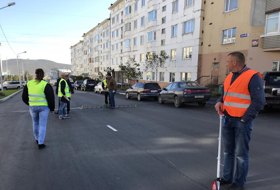 В Магаданской области проверили качество ремонта дорог