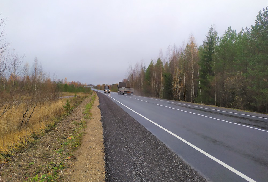 В Вологодской области завершен очередной этап ремонта дороги до Кириллова