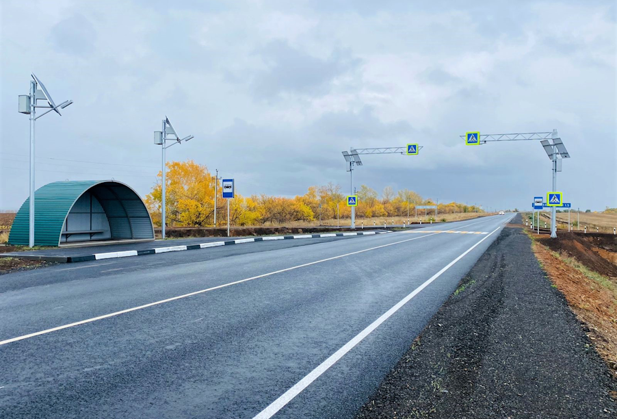 В Оренбургской области отремонтировали 11 км дороги Каменноозерное – Медногорск