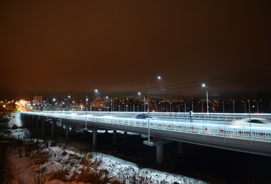 В столице Мордовии капитально отремонтирован мост по улице Ботевградской