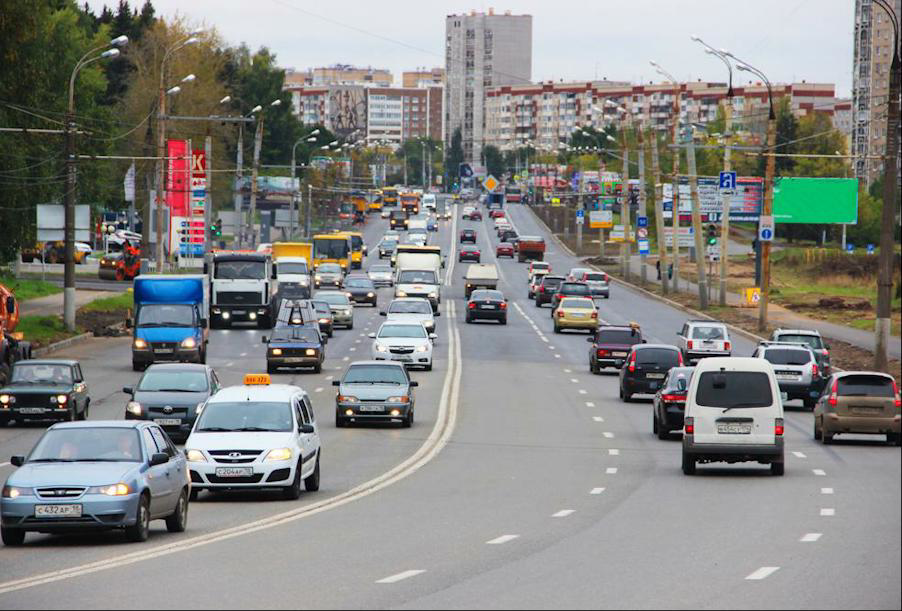 В Ижевске в 2023 году благодаря нацпроекту обновят шесть участков улично-дорожной сети