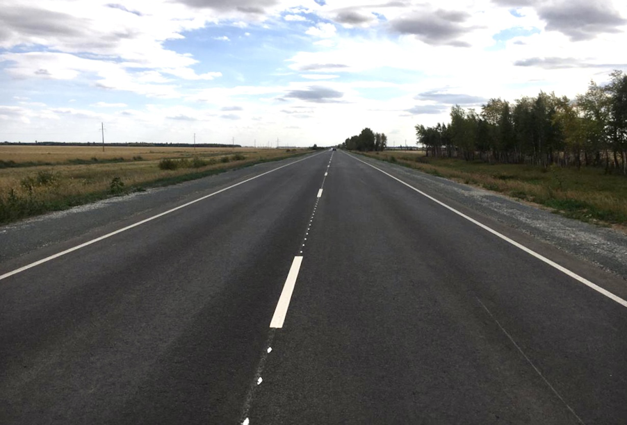 В Омской области продолжат ремонтировать трассу Омск – Одесское – граница Республики Казахстан