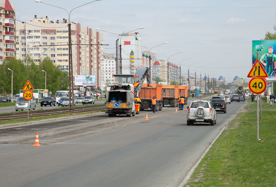 В Барнауле начался ремонт одной из главных городских магистралей ― улицы Малахова
