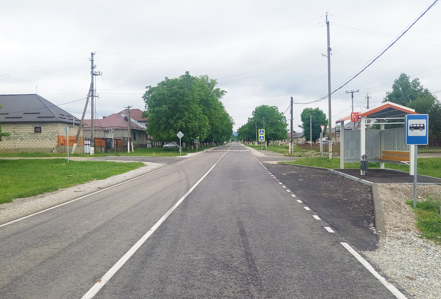 В Кабардино-Балкарии отремонтировали дорогу в селении Зарагиж