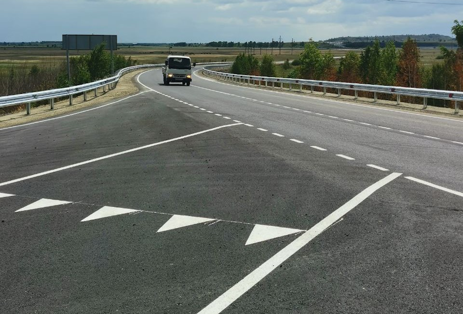 В Челябинской области ремонт на дороге Еткуль – Еманжелинка выполняют с опережением срока