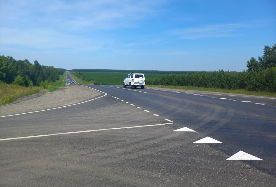 В Алтайском крае отремонтирован участок маршрута к Белокурихе 
