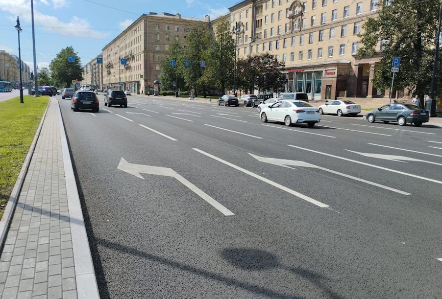 В Санкт-Петербурге по нацпроекту отремонтировали участок одной из крупнейших городских магистралей