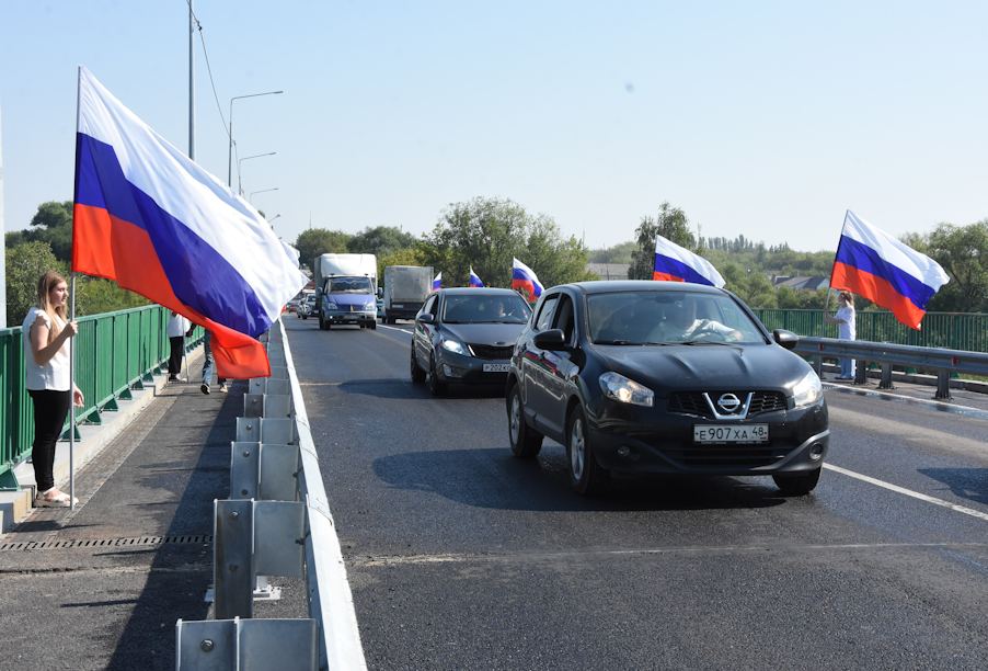Липецкая область: завершена реконструкция моста через Матыру