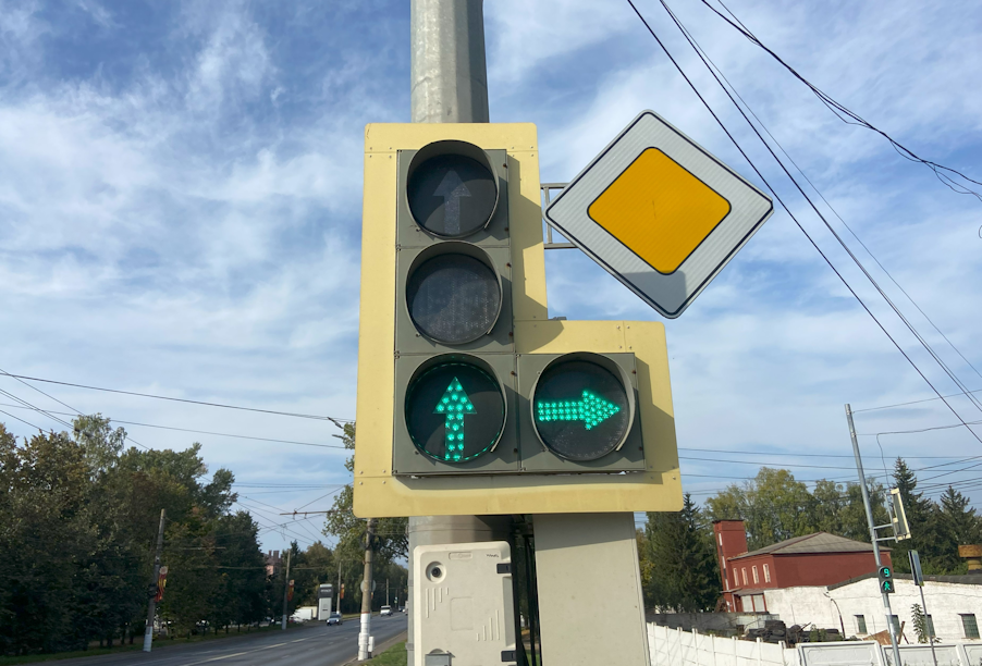 На улицах Курска установлено 110 пунктов учета интенсивности дорожного движения