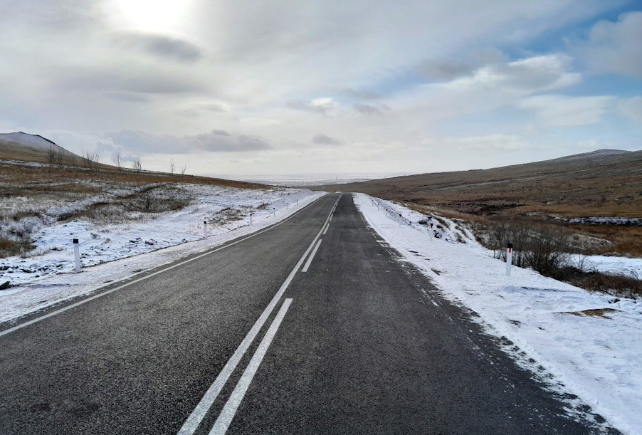 В Оловяннинском районе Забайкалья отремонтирована дорога к поселку Ясногорск