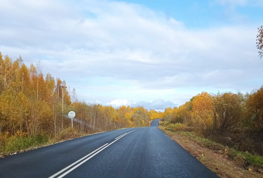 Трасса Буй – Любим в Костромской области отремонтирована на всем протяжении