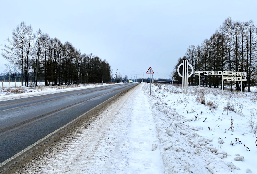 В Калужской области отремонтировали 20 км трассы Калуга – Ферзиково – Таруса – Серпухов