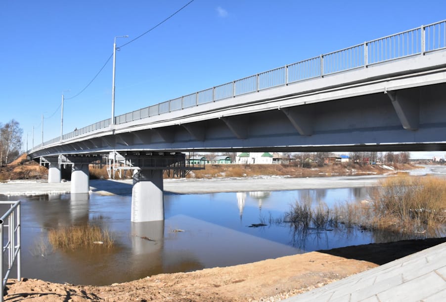 В Костромской области реконструируют еще 6 мостов