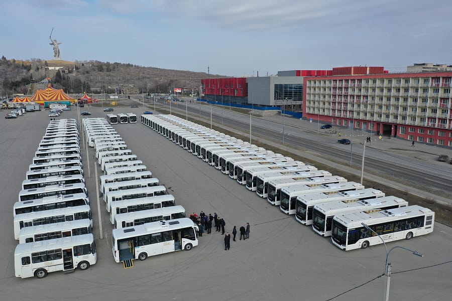 Волгоградская область на 45% обновила парк межмуниципальных автобусов