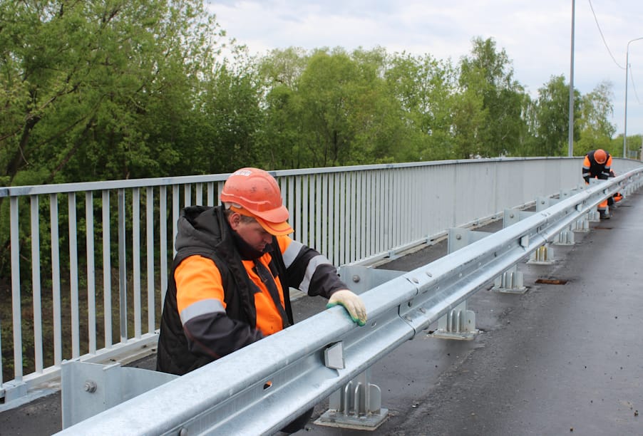 Пензенская область: в Нижнем Ломове завершается реконструкция моста